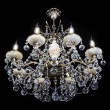 Люстра бронзовая Оникс №8/2 шар в Химках