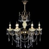 Люстра бронзовая Оникс белый №6/1 лучик в Химках