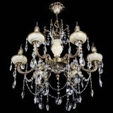 Люстра бронзовая Оникс белый №6/1 лучик в Химках