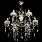 Люстра бронзовая Оникс белый №6/1 лучик в Химках