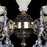 Люстра бронзовая Оникс белый №6/1 журавлик в Химках