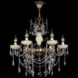 Люстра бронзовая Оникс белый №6/1 журавлик в Химках