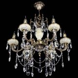 Люстра бронзовая Оникс белый №6/1 журавлик в Химках