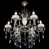 Люстра бронзовая Оникс белый №6/1 журавлик в Химках