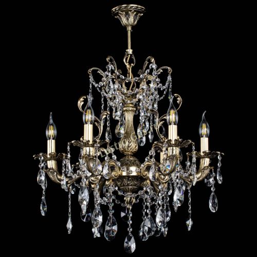 Люстра бронзовая Селена №6/2 лучик в Химках Гусь Хрустальный