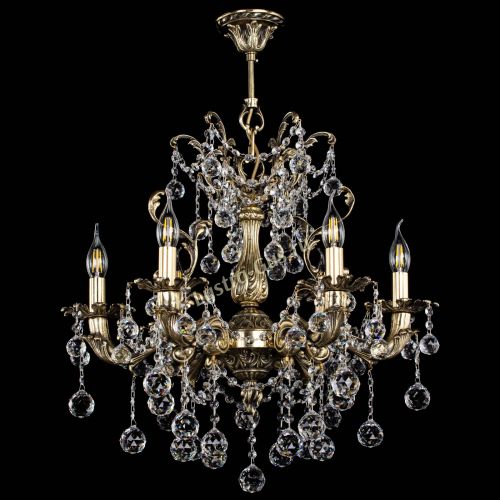 Люстра бронзовая Селена №6/2 шар в Химках Гусь Хрустальный