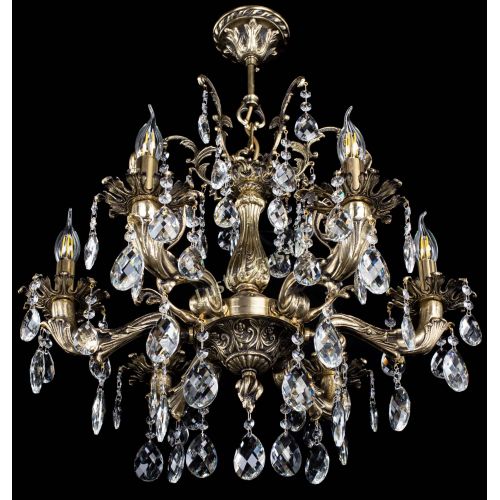 Люстра бронзовая Селена №6 баден в Химках Гусь Хрустальный