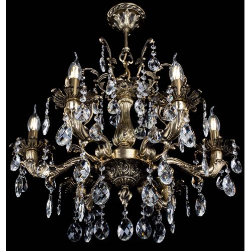 Люстра бронзовая Селена №6 баден в Химках Гусь Хрустальный