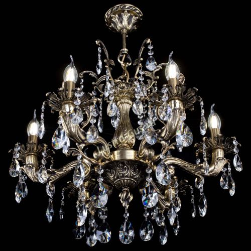 Люстра бронзовая Селена №6 лучик в Химках Гусь Хрустальный