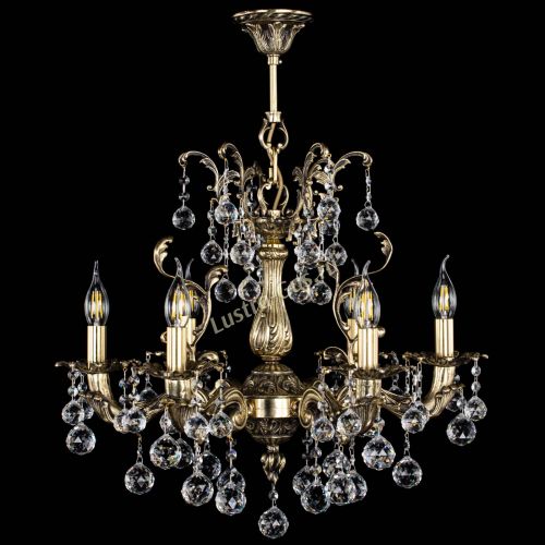 Люстра бронзовая Селена №6 шар в Химках Гусь Хрустальный