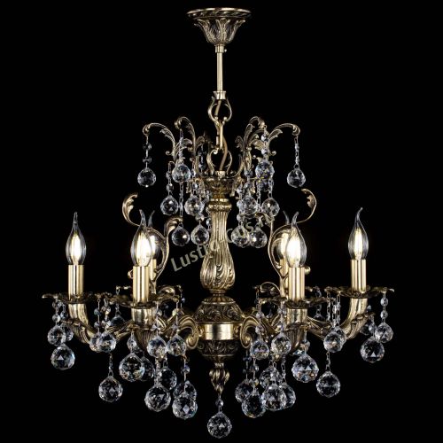 Люстра бронзовая Селена №6 шар в Химках Гусь Хрустальный