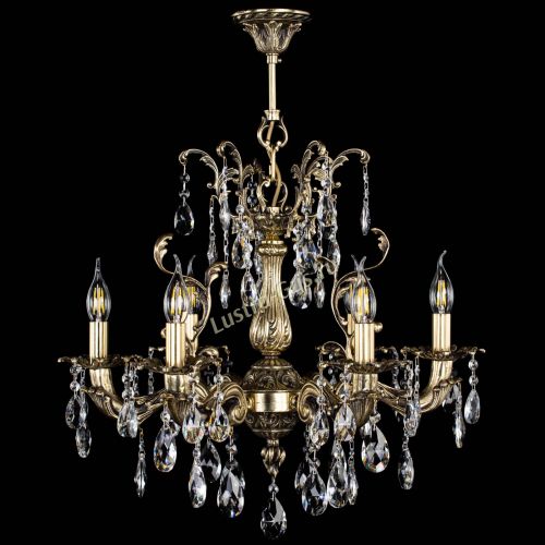 Люстра бронзовая Селена №6 журавлик в Химках Гусь Хрустальный