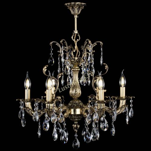 Люстра бронзовая Селена №6 журавлик в Химках Гусь Хрустальный