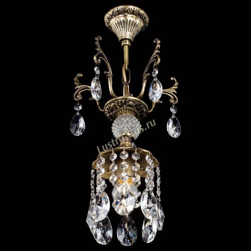 Люстра бронзовая София №1/1 лучик в Химках Гусь Хрустальный