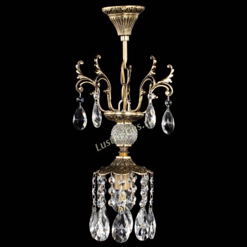 Люстра бронзовая София №1/1 журавлик в Химках Гусь Хрустальный