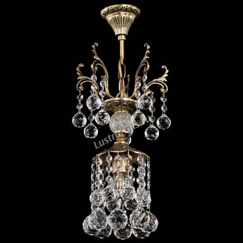 Люстра бронзовая София №1/2 шар в Химках Гусь Хрустальный