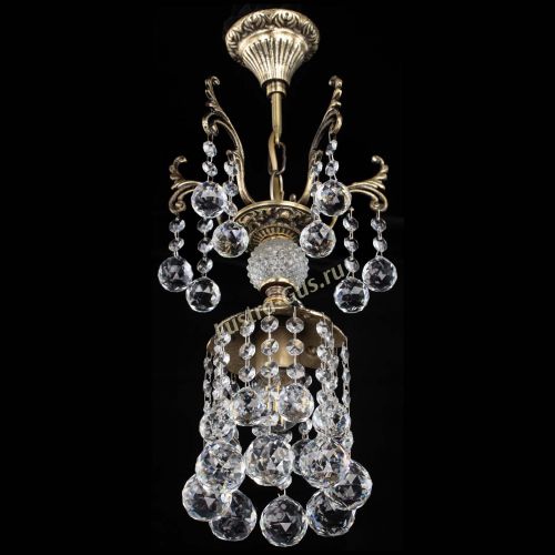 Люстра бронзовая София №1/2 шар в Химках Гусь Хрустальный