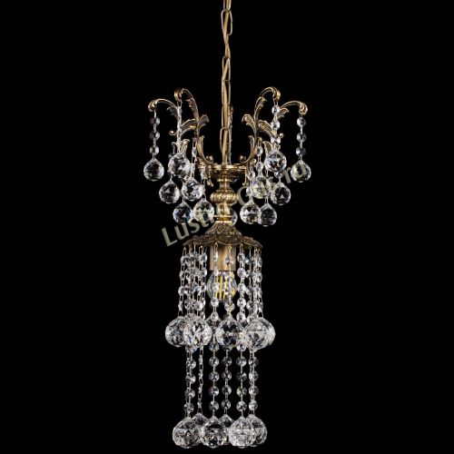 Люстра бронзовая София №3 шар в Химках Гусь Хрустальный