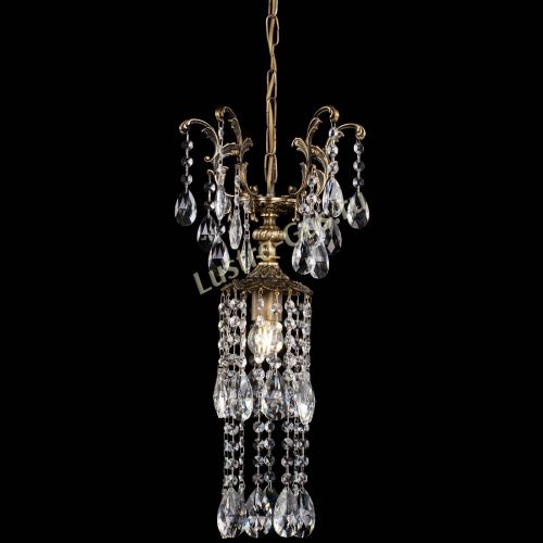 Люстра бронзовая София №3 журавлик в Химках Гусь Хрустальный