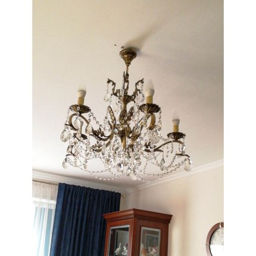 Бронзовая люстра Валери №5 баден в Химках Гусь Хрустальный