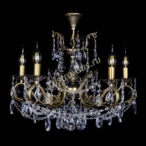 Бронзовая люстра Валери №5 баден в Химках Гусь Хрустальный