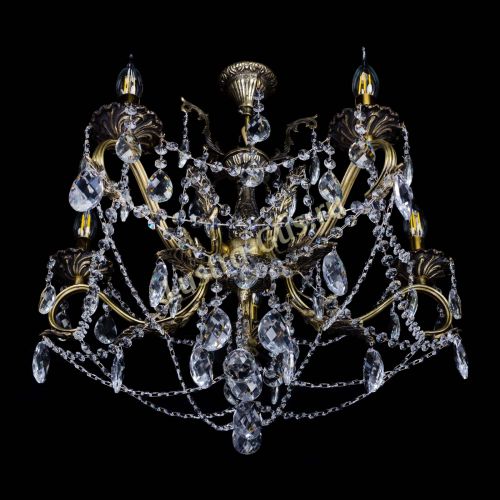 Бронзовая люстра Валери №5 баден в Химках Гусь Хрустальный