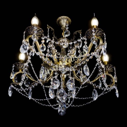 Бронзовая люстра Валери №5 баден в Химках Гусь Хрустальный
