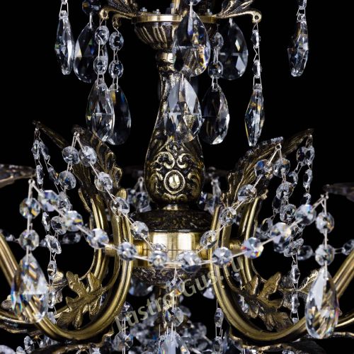 Бронзовая люстра Валери №5 журавлик в Химках Гусь Хрустальный