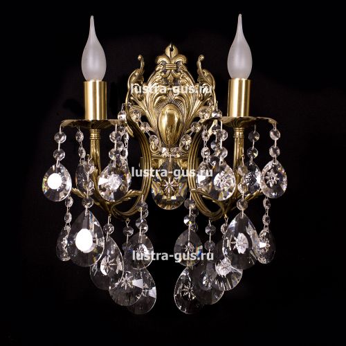 Бра Бэлла №2 латунь в Химках Гусь Хрустальный