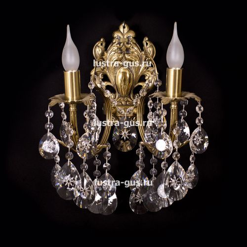 Бра Бэлла №2 латунь в Химках Гусь Хрустальный
