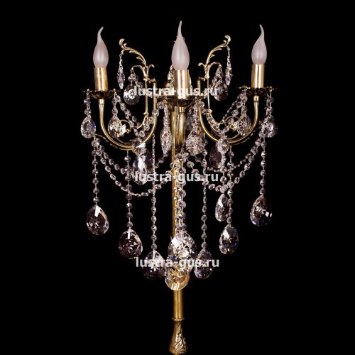 Бронзовый торшер Матильда №1 в Химках Гусь Хрустальный