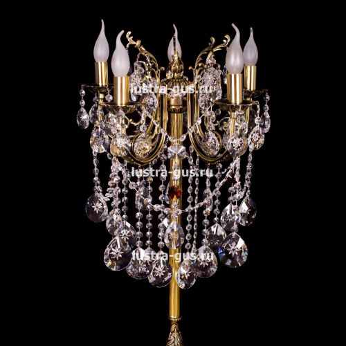 Бронзовый торшер Матильда №2 в Химках Гусь Хрустальный