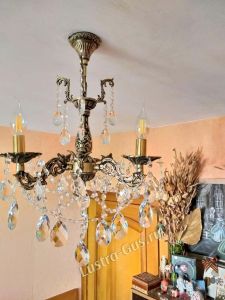 Люстра бронзовая Мелания №3 в Химках отзыв и фото покупателя