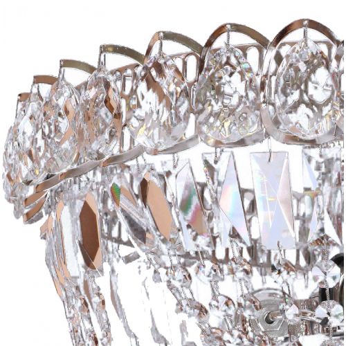 Люстра Катерина зеркальная Водоворот в Химках Гусь Хрустальный