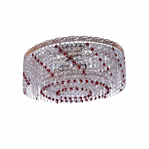 Люстра Капель обтикон цветной в Химках Гусь Хрустальный