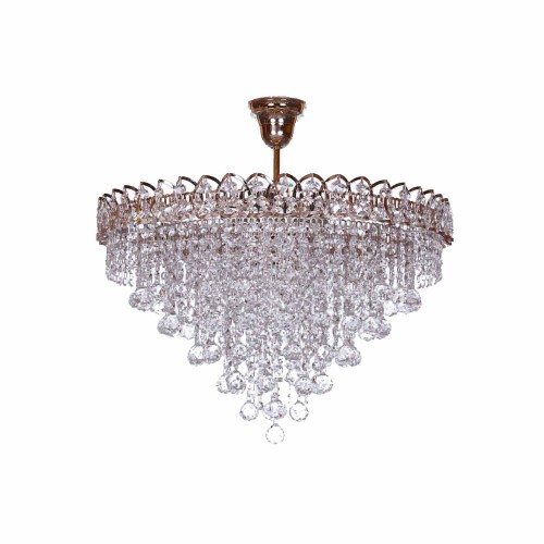 Люстра Капель Лепесток Шар  30мм с подвесом в Химках Гусь Хрустальный