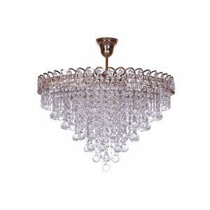 Люстра Капель Лепесток Шар  30мм с подвесом в Химках отзыв и фото покупателя