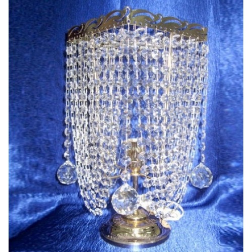 Лампа настольная Престиж Лепестки в Химках Гусь Хрустальный