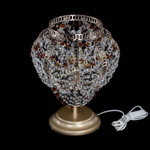 Настольная лампа Альфа №1 чайная в Химках Гусь Хрустальный