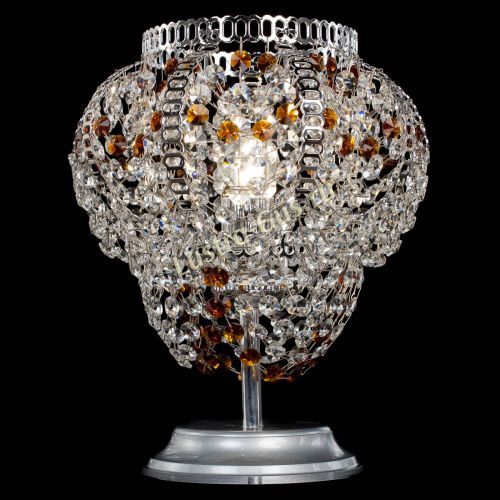 Настольная лампа Альфа №1 чайная в Химках Гусь Хрустальный