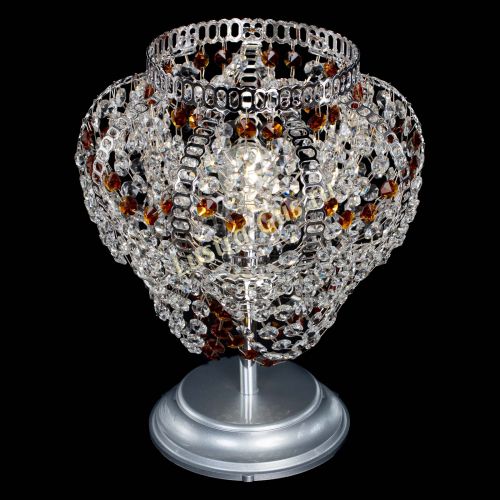 Настольная лампа Альфа №1 чайная в Химках Гусь Хрустальный