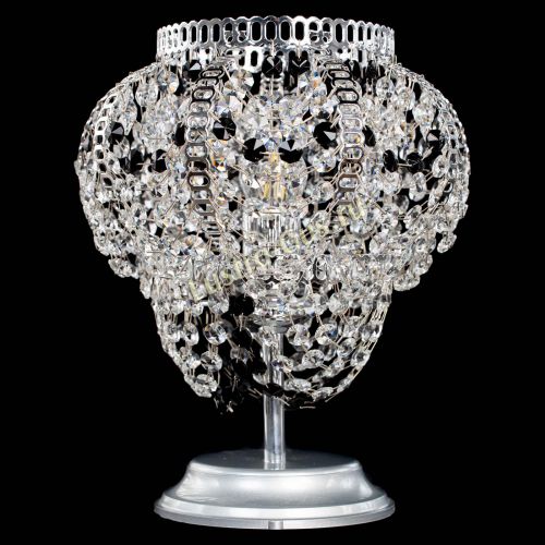 Настольная лампа Альфа №1 черная в Химках Гусь Хрустальный