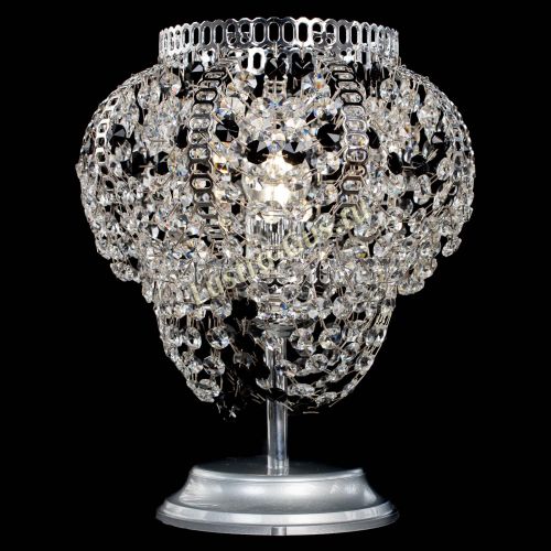 Настольная лампа Альфа №1 черная в Химках Гусь Хрустальный