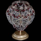 Настольная лампа Альфа №1 красная в Химках