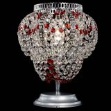 Настольная лампа Альфа №1 красная в Химках