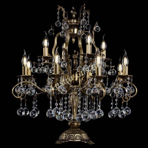 Настольная лампа Алфея №12 Шар в Химках Гусь Хрустальный