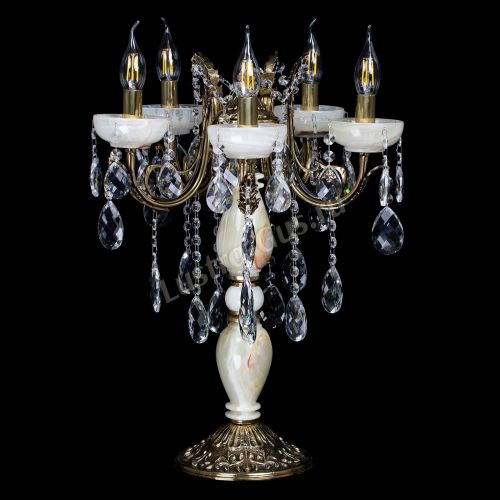 Настольная лампа Антик №5 с камнем в Химках Настольная лампа Антик №5 с камнем в Химках