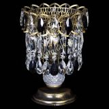 Настольная лампа Астра №1 под бронзу Черная в Химках