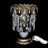 Настольная лампа Астра №1 под бронзу Черная в Химках