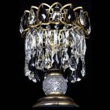 Настольная лампа Астра №1 под бронзу Черная в Химках